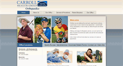 Desktop Screenshot of chgorthopaedics.com